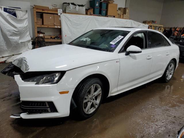 AUDI A4 PREMIUM 2018 with VIN WAUKMAF44JA028857 - Photo from auction
