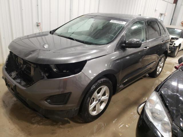 FORD EDGE SE 2017 with VIN 2FMPK4G95HBC60808 - Photo from auction