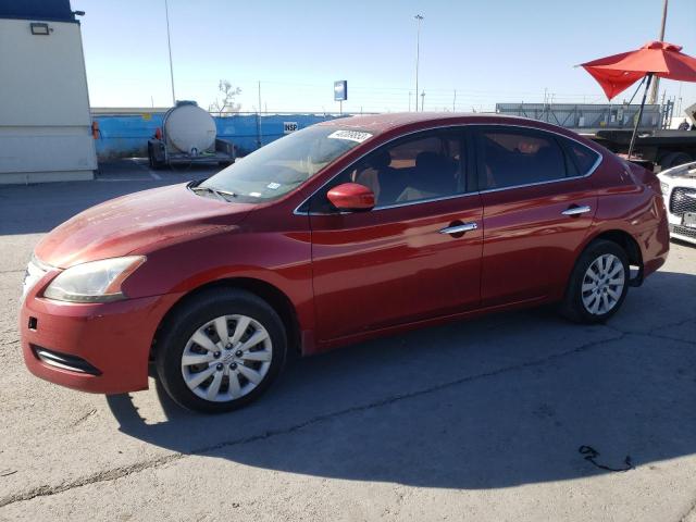 NISSAN SENTRA S 2014 with VIN 3N1AB7AP1EY303663 - Photo from auction