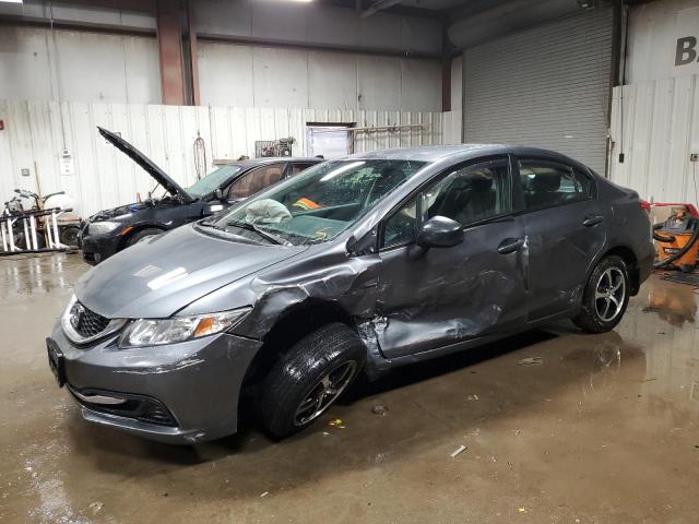 HONDA CIVIC LX 2013 with VIN 19XFB2F53DE046857 - Photo from auction