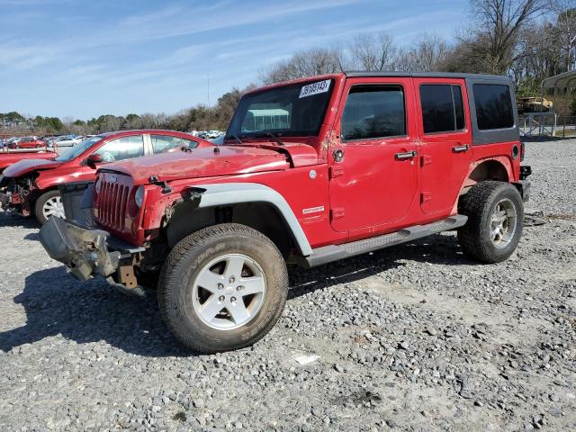 JEEP WRANGLER U 2011 with VIN 1J4BA3H14BL525336 - Photo from auction