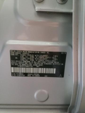 Photo 14 from auction – 2013 TOYOTA RAV4 LE with VIN 2T3BFREV2DW007291
