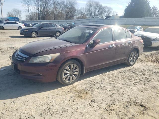 HONDA ACCORD EXL 2011 with VIN 1HGCP3F85BA015356 - Photo from auction