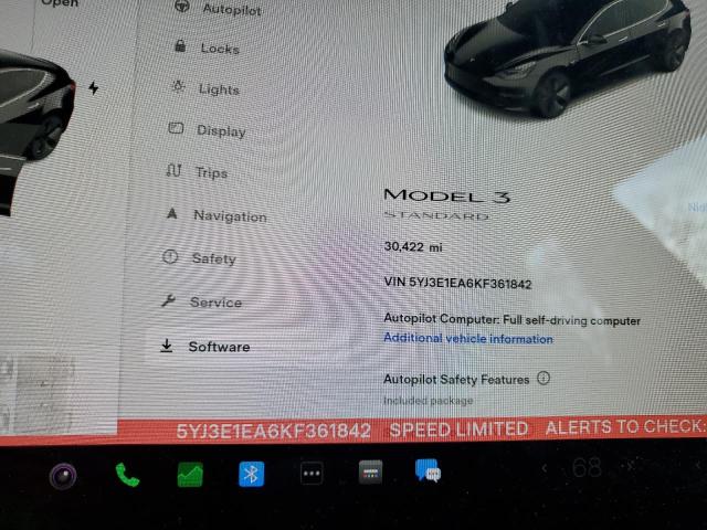 Photo 9 from auction – 2019 TESLA MODEL S with VIN 5YJ3E1EA6KF361842