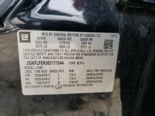 Photo 14 from auction – 2014 CHEVROLET EQUINOX LT with VIN 2GNFLFEK9E6171544