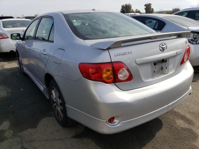 Photo 2 from auction – 2009 TOYOTA COROLLA with VIN 1NXBU40E99Z049053