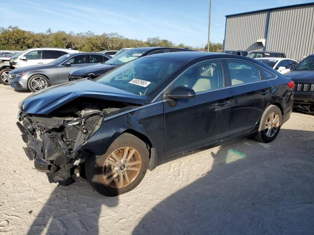 HYUNDAI SONATA SE 2017 with VIN 5NPE24AF9HH555649 - Photo from auction
