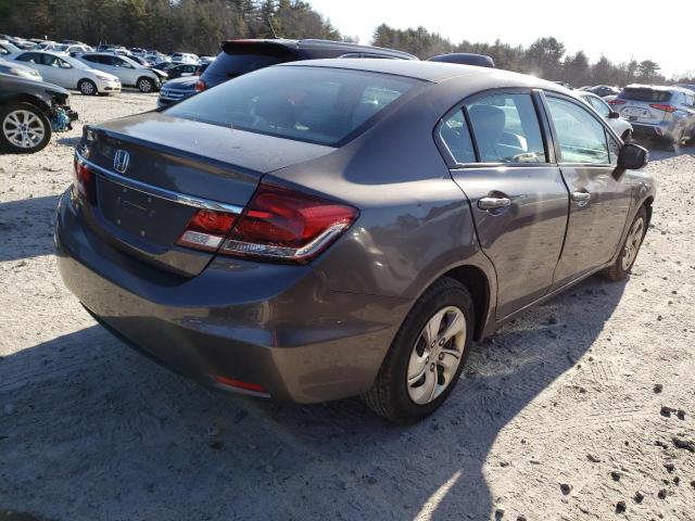 Photo 3 from auction – 2013 HONDA CIVIC LX with VIN 2HGFB2F5XDH596062