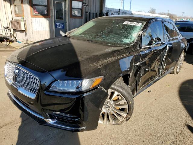 LINCOLN CONTINENTA 2017 with VIN 1LN6L9NC4H5609238 - Photo from auction