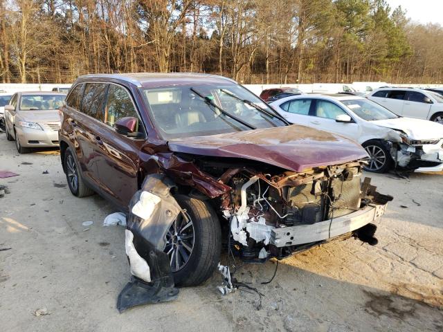 Photo 4 from auction – 2019 TOYOTA HIGHLANDER with VIN 5TDKZRFH1KS292189