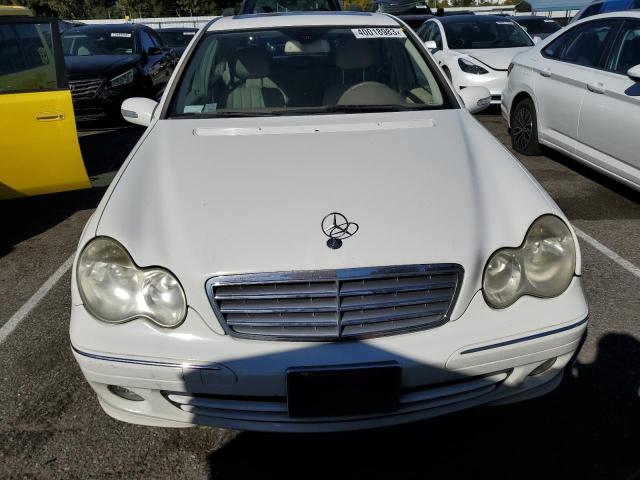 Photo 5 from auction – 2007 MERCEDES-BENZ C 280 with VIN WDBRF54H87F857000