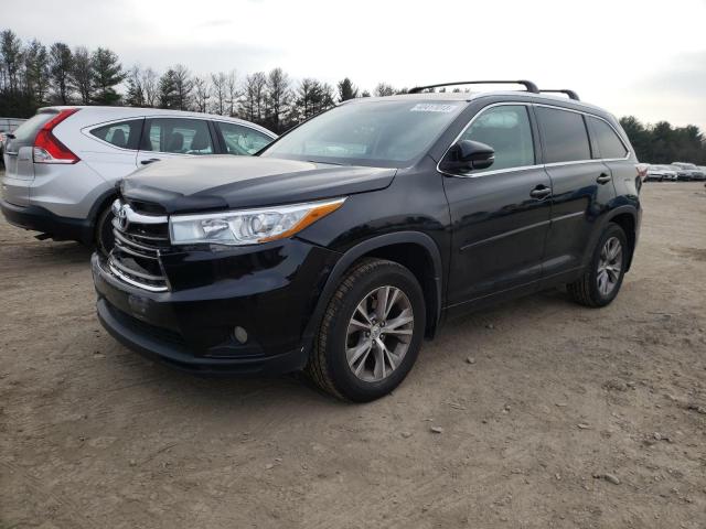 TOYOTA HIGHLANDER 2015 with VIN 5TDJKRFH3FS087561 - Photo from auction