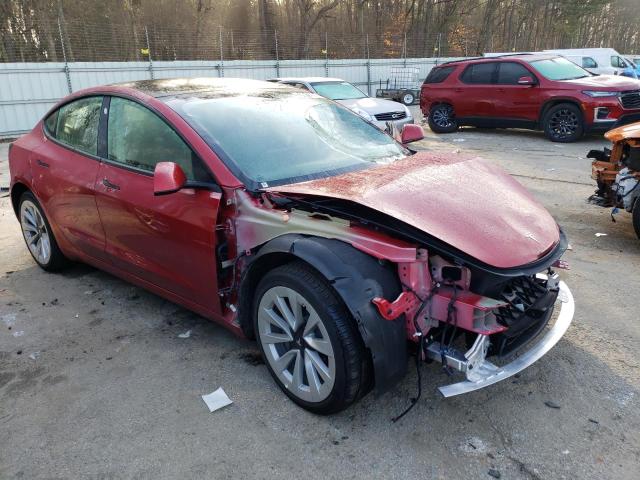 Photo 4 from auction – 2022 TESLA MODEL 3 with VIN 5YJ3E1EAXNF369141