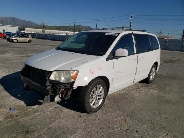DODGE GRAND CARA 2014 with VIN 2C4RDGCG4ER387808 - Photo from auction
