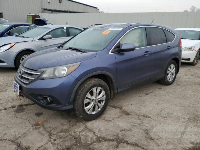 HONDA CR-V EX 2012 with VIN 5J6RM4H54CL002818 - Photo from auction