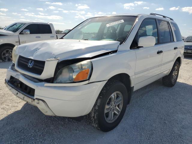 Photo 1 from auction – 2005 HONDA PILOT EXL with VIN 2HKYF18565H513349