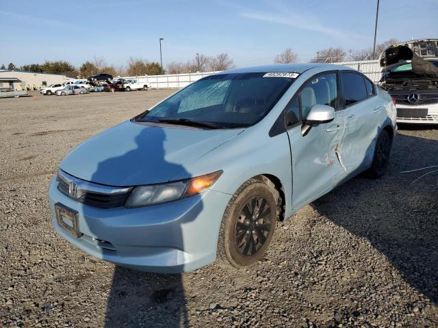 HONDA CIVIC LX 2012 with VIN 19XFB2F53CE369868 - Photo from auction