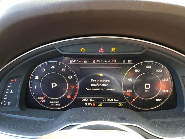 Photo 9 from auction – 2019 AUDI Q7 PREMIUM with VIN WA1AHAF73KD046421