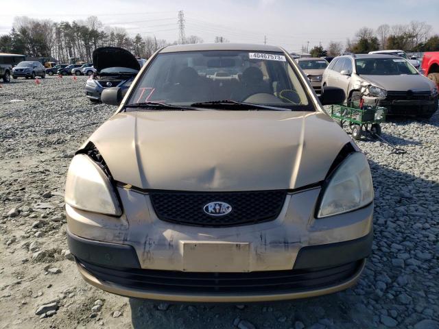 Photo 5 from auction – 2009 KIA RIO BASE with VIN KNADE223196484855