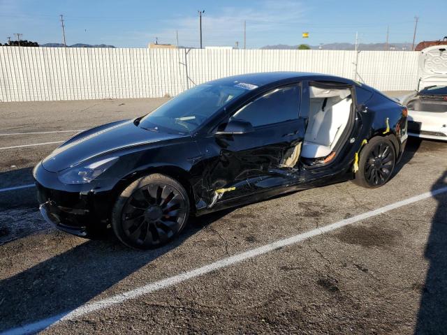 TESLA MODEL 3 2022 with VIN 5YJ3E1EC2NF319707 - Photo from auction