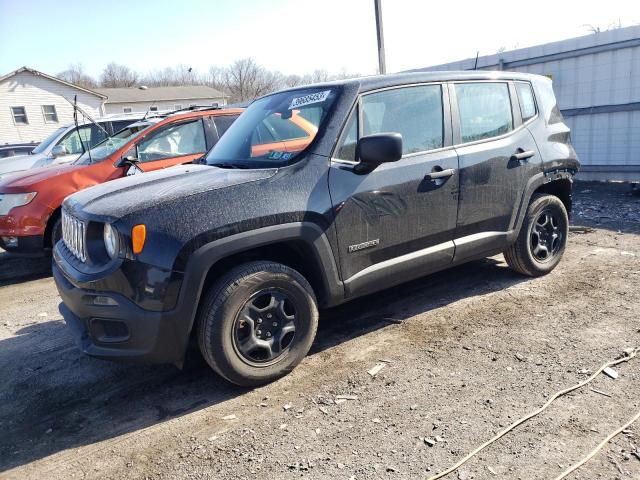 JEEP RENEGADE S 2017 with VIN ZACCJBAB7HPF93500 - Photo from auction