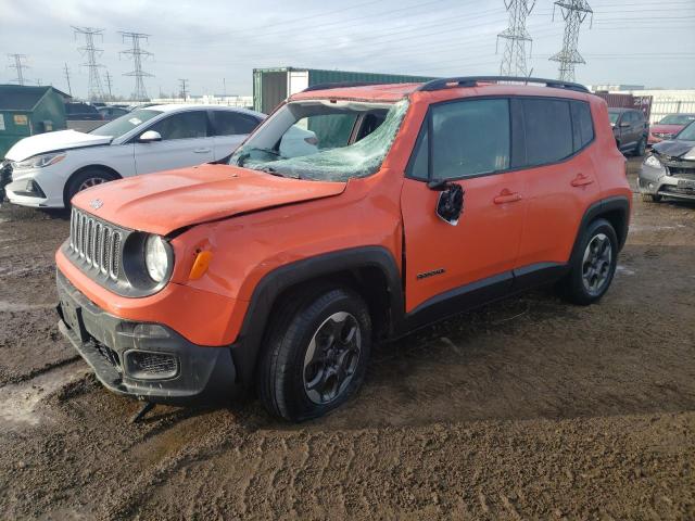 JEEP RENEGADE S 2017 with VIN ZACCJAAB0HPF35030 - Photo from auction
