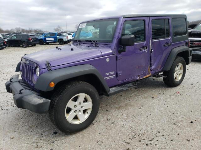 JEEP WRANGLER U 2017 with VIN 1C4BJWDG8HL677985 - Photo from auction