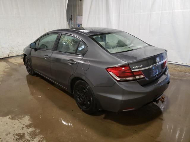Photo 2 from auction – 2013 HONDA CIVIC LX with VIN 2HGFB2F56DH532875