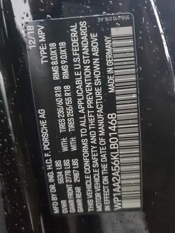 Photo 14 from auction – 2019 PORSCHE MACAN with VIN WP1AA2A56KLB01468