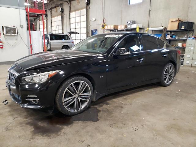 INFINITI Q50 BASE 2014 with VIN JN1BV7AR8EM705969 - Photo from auction