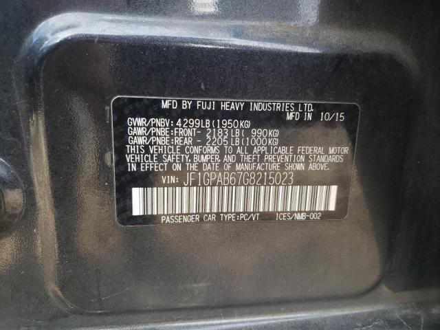 Фото 14 с аукциона – 2016 SUBARU IMPREZA PR с VIN JF1GPAB67G8215023