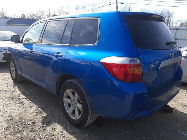 Photo 2 from auction – 2008 TOYOTA HIGHLANDER with VIN JTEES41A882068105