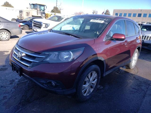 HONDA CR-V EX 2014 with VIN 5J6RM4H58EL107316 - Photo from auction