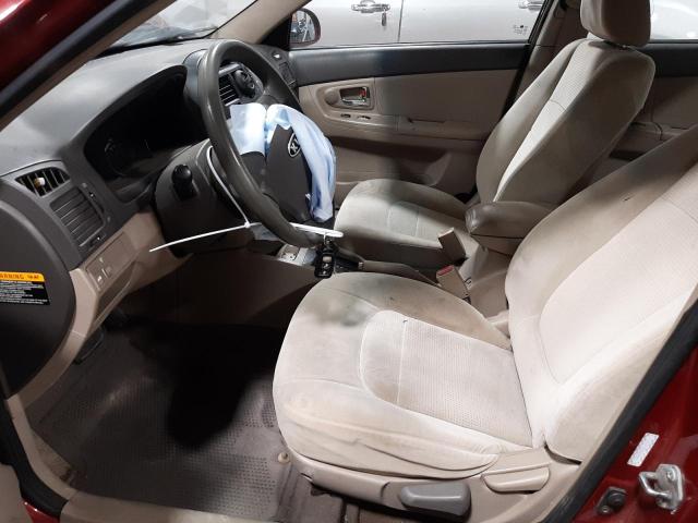 Photo 7 from auction – 2008 KIA SPECTRA EX with VIN KNAFE122585509089