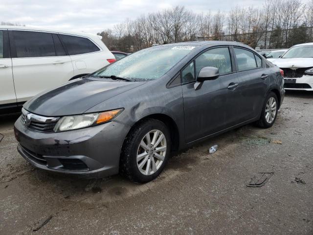 HONDA CIVIC EX 2012 with VIN 2HGFB2F82CH517699 - Photo from auction