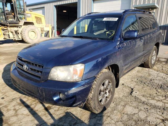 TOYOTA HIGHLANDER 2006 with VIN JTEDP21A560121739 - Photo from auction
