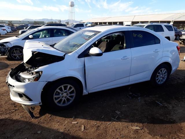 CHEVROLET SONIC LT 2017 with VIN 1G1JD5SH4H4153891 - Photo from auction