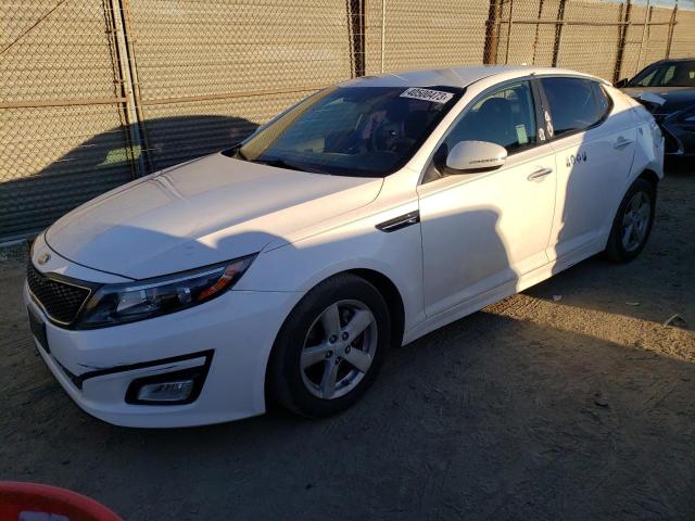 KIA OPTIMA LX 2015 مع رقم تعريف المركبة KNAGM4A77F5612324 - صورة من المزاد