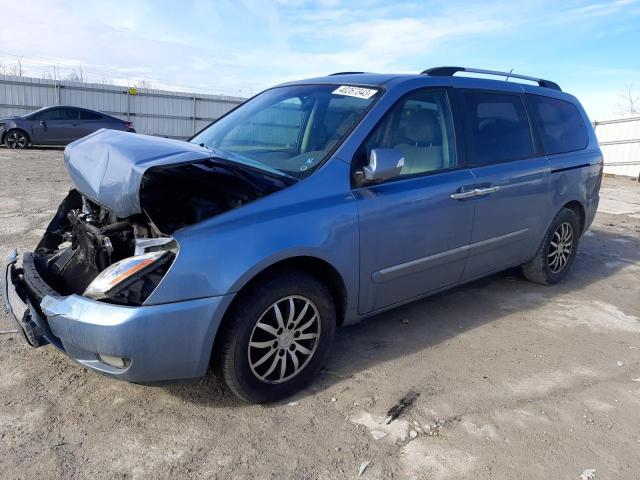 KIA SEDONA EX 2012 with VIN KNDMH4C72C6421133 - Photo from auction