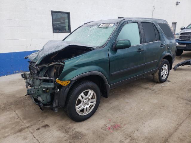 HONDA CR-V EX 2004 with VIN JHLRD78834C052258 - Photo from auction