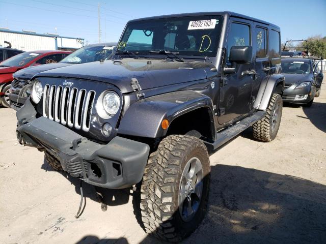 JEEP WRANGLER U 2017 with VIN 1C4BJWEG3HL505782 - Photo from auction