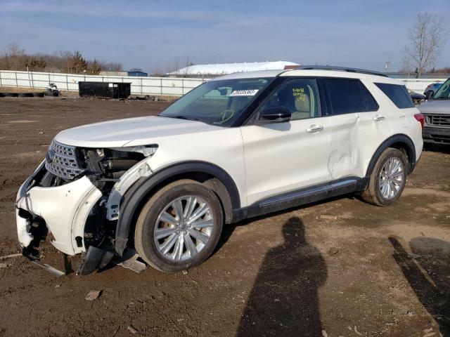 FORD EXPLORER L 2020 with VIN 1FMSK8FH1LGB49734 - Photo from auction