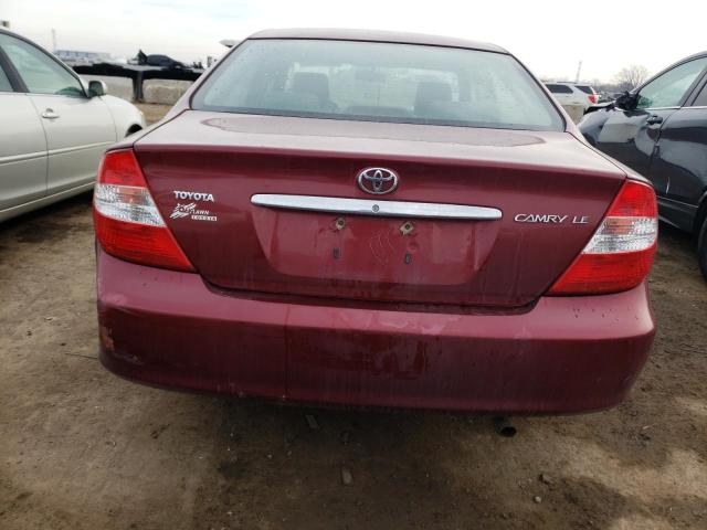 Photo 6 from auction – 2003 TOYOTA CAMRY LE with VIN 4T1BE32K13U201750
