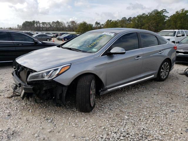 HYUNDAI SONATA SPO 2016 with VIN 5NPE34AF0GH412178 - Photo from auction