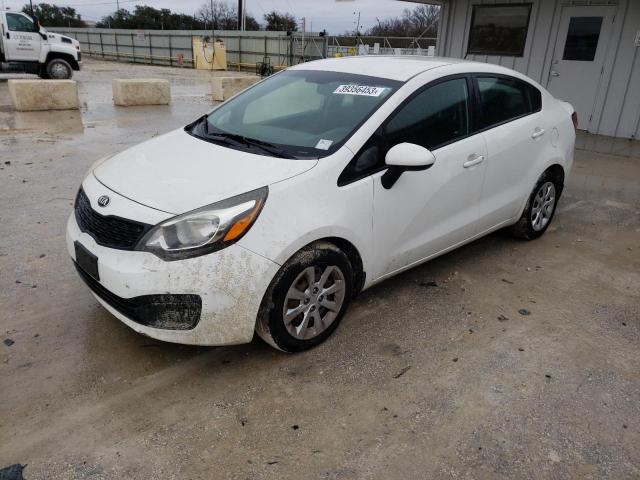 KIA RIO LX 2014 with VIN KNADM4A39E6363551 - Photo from auction