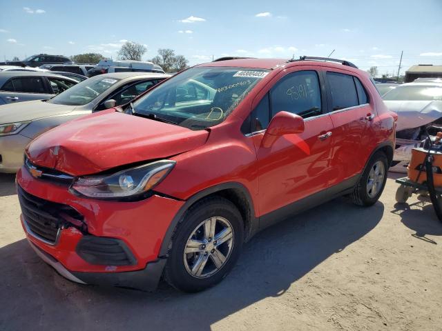 CHEVROLET TRAX 1LT 2017 with VIN 3GNCJLSB7HL168251 - Photo from auction