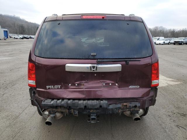 Photo 6 from auction – 2012 HONDA PILOT EXL with VIN 5FNYF4H54CB073774
