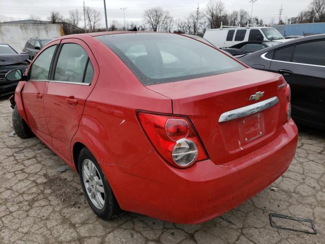 Photo 2 from auction – 2012 CHEVROLET SONIC LT with VIN 1G1JC5SH5C4114593