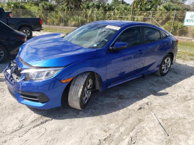 HONDA CIVIC LX 2018 with VIN 19XFC2F50JE031094 - Photo from auction