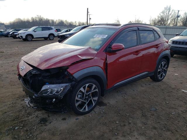 HYUNDAI KONA LIMIT 2022 with VIN KM8K5CA34NU910962 - Photo from auction